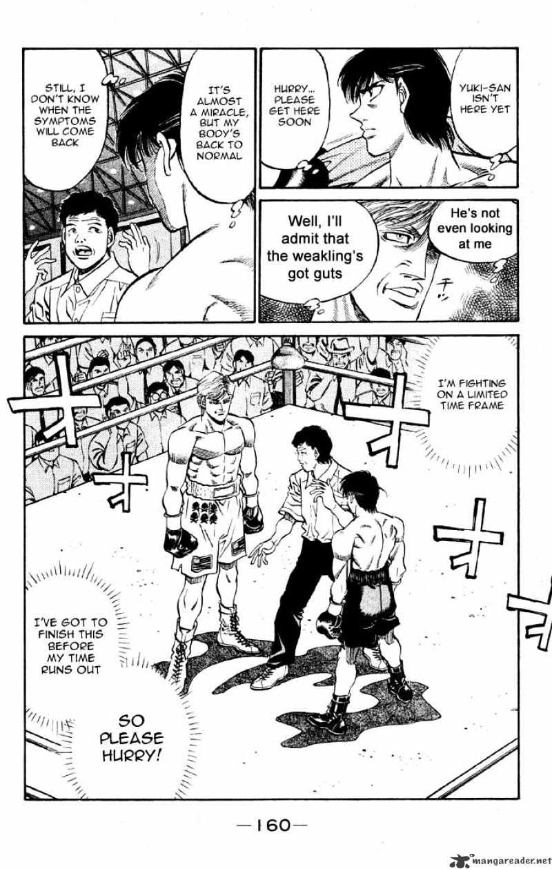 Hajime no Ippo: Fighting Spirit, Chapter 405 image 18